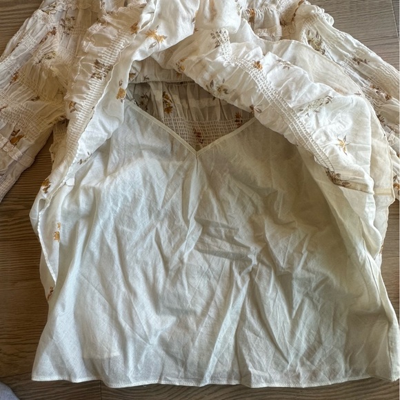 NWT Rebecca Taylor Marigold Fleur Ines Smocked Blouse Size Small women’s top - Picture 11 of 14